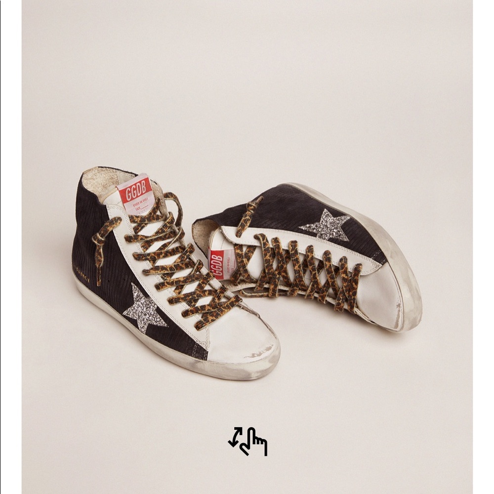 Never worn Golden Goose Francy sneakers